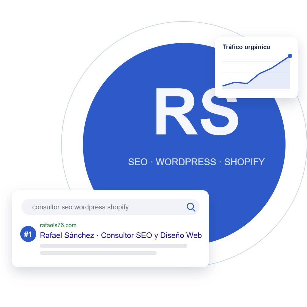 Rafael Sánchez, consultor SEO, WordPress y Shopify